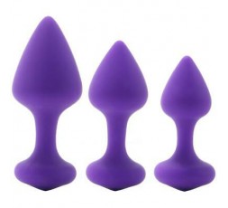 sexy shop online I Trasgressivi Kit e Set -  Triple Kiss Anal Trainer Kit – INYA