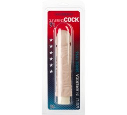 Sexy Shop Online I Trasgressivi - Fallo Realistico - Quivering Cock Multi-Speed Vibrating Dong 7 Inch  - Doc Johnson