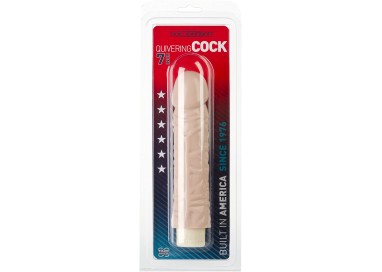 Fallo Realistico - Quivering Cock Multi-Speed Vibrating Dong 7 Inch  - Doc Johnson