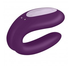 Sexy Shop Online I Trasgressivi - Sex Toy Coppia Design - Double Joy Violet - Satisfyer