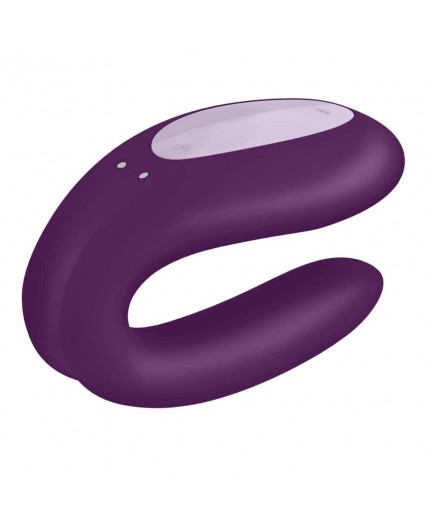 Sexy Shop Online I Trasgressivi - Sex Toy Coppia Design - Double Joy Violet - Satisfyer