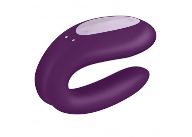 Sex Toy Coppia Design - Double Joy Violet - Satisfyer Sex Toy Coppia Design - Double Joy Violet - Satisfyer