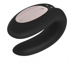 Sexy Shop Online I Trasgressivi - Sex Toy Coppia Design - Double Joy Black - Satisfyer