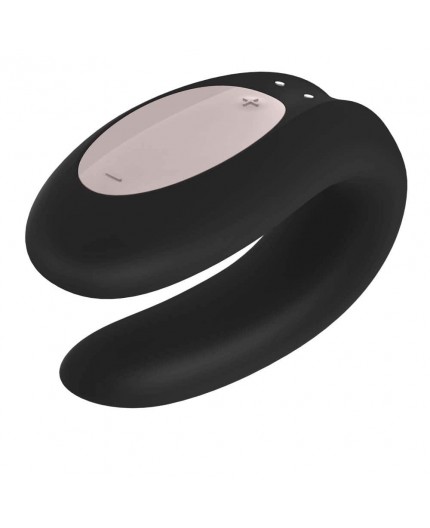 Sexy Shop Online I Trasgressivi - Sex Toy Coppia Design - Double Joy Black - Satisfyer