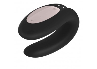 Sex Toy Coppia Design - Double Joy Black - Satisfyer