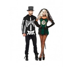 Sexy Shop Online I Trasgressivi - Halloween Coppia - Costume da Frankenstein & Da Scheletro