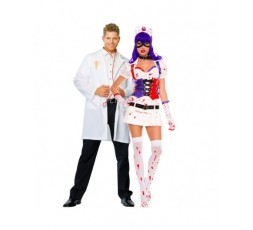 Sexy Shop Online I Trasgressivi - Halloween Coppia - Costume da Dr. Phil Good & Infermiera Dell'Orrore