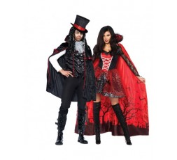 Sexy Shop Online I Trasgressivi - Halloween Coppia - Mantello Da Vampira & Costume Da Vampiro Sexy