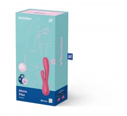 Sexy Shop Online I Trasgressivi - Vibratore Rabbit - Mono Flex Red - Satisfyer