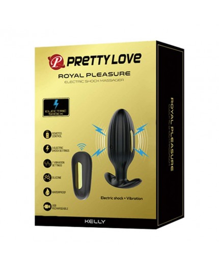 Sexy Shop Online I Trasgressivi - Plug Anale Vibrante - Pretty Love Royal Pleasure Kelly - Pretty Love