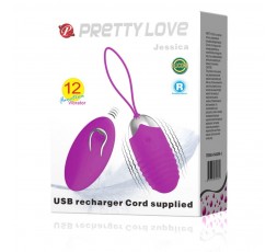 Sexy Shop Online I Trasgressivi - Ovulo Vibrante Wireless - Pretty Love Jessica - Pretty Love