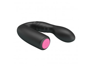 Stimolatore Prostatico Vibrante - Pretty Love Quintion Black - Pretty Love