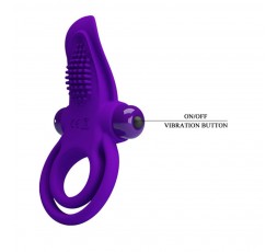 Sexy Shop Online I Trasgressivi - Anello Fallico Vibrante - Pretty Love Vibrant Penis Ring Purple - Pretty Love