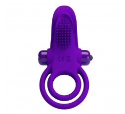 Sexy Shop Online I Trasgressivi - Anello Fallico Vibrante - Pretty Love Vibrant Penis Ring Purple - Pretty Love