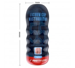Sexy Shop Online I Trasgressivi - Masturbatore Vagina - Pretty Love Vacuum Cup Vagina - Pretty Love