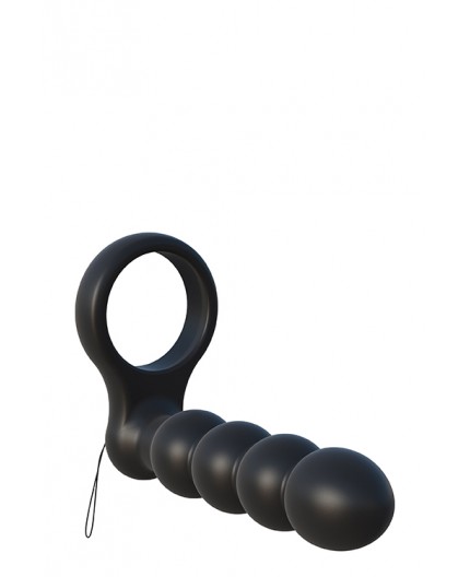 Sexy Shop Online I Trasgressivi - StrapOn Doppia Penetrazione Vibrante - FCR Remote Control Double Penetrator - Pipedream