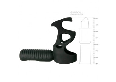 You2Toys Anello Vibrante Lifeguard - Morbido Ed Elastico Con Stimolatore, Viola, Batterie Incluse - 4
