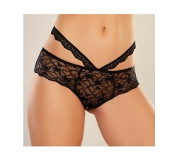 Sexy Lingerie - Heartbreaker Panty Black - Allure