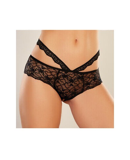 Sexy Lingerie - Heartbreaker Panty Black - Allure Sexy Lingerie - Heartbreaker Panty Black - Allure