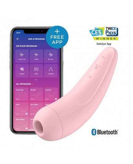 Sexy Shop Online I Trasgressivi - Sex Toy con App - Curvy 2+ Pink - Satisfyer
