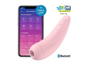 Sex Toy con App - Curvy 2+ Pink - Satisfyer