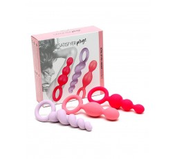 Sexy Shop Online I Trasgressivi - Palline Anali - Satisfyer Plugs Colored Set of 3 - Satisfyer