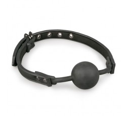 Sexy Shop Online I Trasgressivi - Costrittivo - Bavaglio con Pallina in Silicone Black - Easy Toys