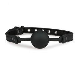 Sexy Shop Online I Trasgressivi - Costrittivo - Bavaglio con Pallina in Silicone Black - Easy Toys