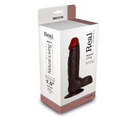 Sexy Shop Online I Trasgressivi - Fallo Realistico Dildo - Earth Flavour 7,5" Brown Real Rapture - Toyz4Lovers