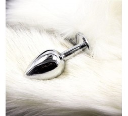 Sexy Shop Online I Trasgressivi - Plug con Coda - Plug Anale con Coda Long Fox Tail Bianca