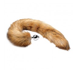 Sexy Shop Online I Trasgressivi - Plug con Coda - Plug con Coda Extra Long Mink Tail Metal Anal Plug - Tailz