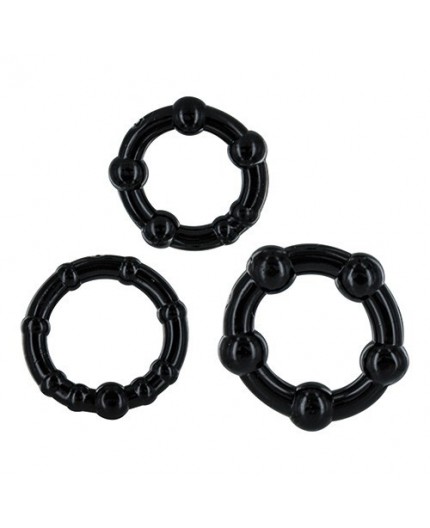 Tris di Anelli Fallici Dark - Dandy's Bangle Tris di Anelli Fallici Dark - Dandy's Bangle