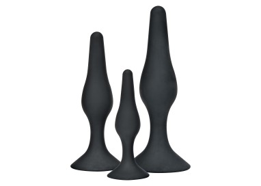 Kit e Set - Curvy Companions Kit 3Pcs Black - ToyJoy Kit e Set - Curvy Companions Kit 3Pcs Black - ToyJoy