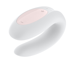 Sexy Shop Online I Trasgressivi - Toy Coppia Design - Double Joy Bianco - Satisfyer