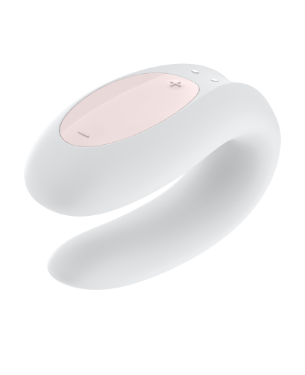 Sexy Shop Online I Trasgressivi - Toy Coppia Design - Double Joy Bianco - Satisfyer