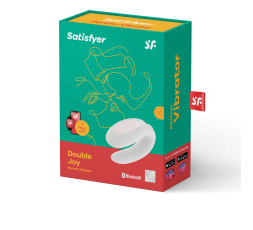 Sexy Shop Online I Trasgressivi - Toy Coppia Design - Double Joy Bianco - Satisfyer