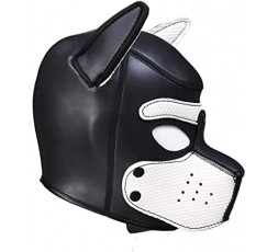 Sexy Shop On Line I Trasgresivi - Maschera BDSM - Maschera Da Cane Bianco