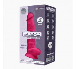 Sexy Shop Online I Trasgressivi - Fallo Realistico Dildo Vibrante - Vibratore Premium Silicone Pink Mod.1 8'' - Silexd