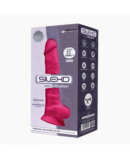 Sexy Shop Online I Trasgressivi - Fallo Realistico Dildo Vibrante - Vibratore Premium Silicone Pink Mod.1 8'' - Silexd Sexy Shop Online I Trasgressivi - Fallo Realistico Dildo Vibrante - Vibratore Premium Silicone Pink Mod.1 8'' - Silexd