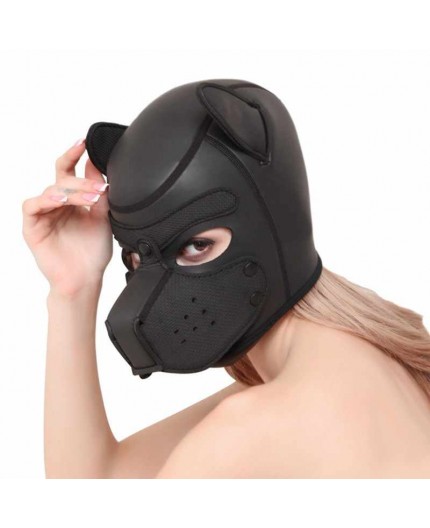 Sexy Shop Online I trasgressivi Maschera BDSM - Maschera Da Cane Nera