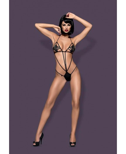 Sexy Shop Online I Trasgressivi Sexy Lingerie - Luiza teddy black - Obsessive