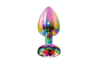 Plug Anale In Metallo - Twilight Booty Jewel Small Multicolor - ToyJoy