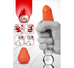sexy shop online i trasgressivi Masturbatore Design - G-Egg Masturbator Red - G-vibe