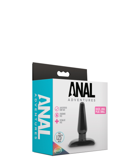 Sexy Shop Online I Trasgressivi - Plug Anale Classico - ANAL ADVENTURES BASIC ANAL PLUG SMALL - Blush Novelties Sexy Shop Online I Trasgressivi - Plug Anale Classico - ANAL ADVENTURES BASIC ANAL PLUG SMALL - Blush Novelties