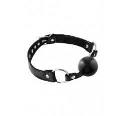 Sexy Shop Online I Trasgressivi - Costrittivo - FETISH TENTATION PREMIUM BALL GAG REGOLABILE NERA