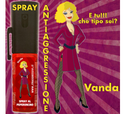 LEGITTIMA DIFESA SPRAY ANTIAGGRESSIONE - Vanda