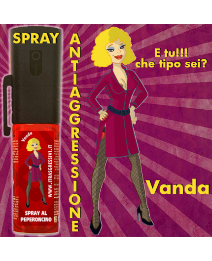 LEGITTIMA DIFESA SPRAY ANTIAGGRESSIONE - Vanda