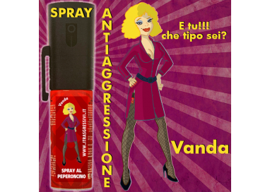 LEGITTIMA DIFESA SPRAY ANTIAGGRESSIONE - Vanda