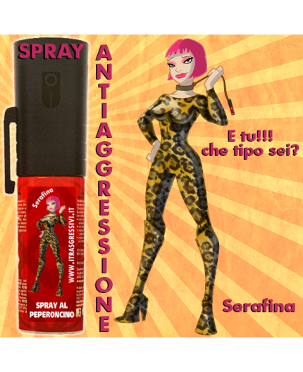 LEGITTIMA DIFESA SPRAY ANTIAGGRESSIONE - Serafina