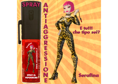 LEGITTIMA DIFESA SPRAY ANTIAGGRESSIONE - Serafina